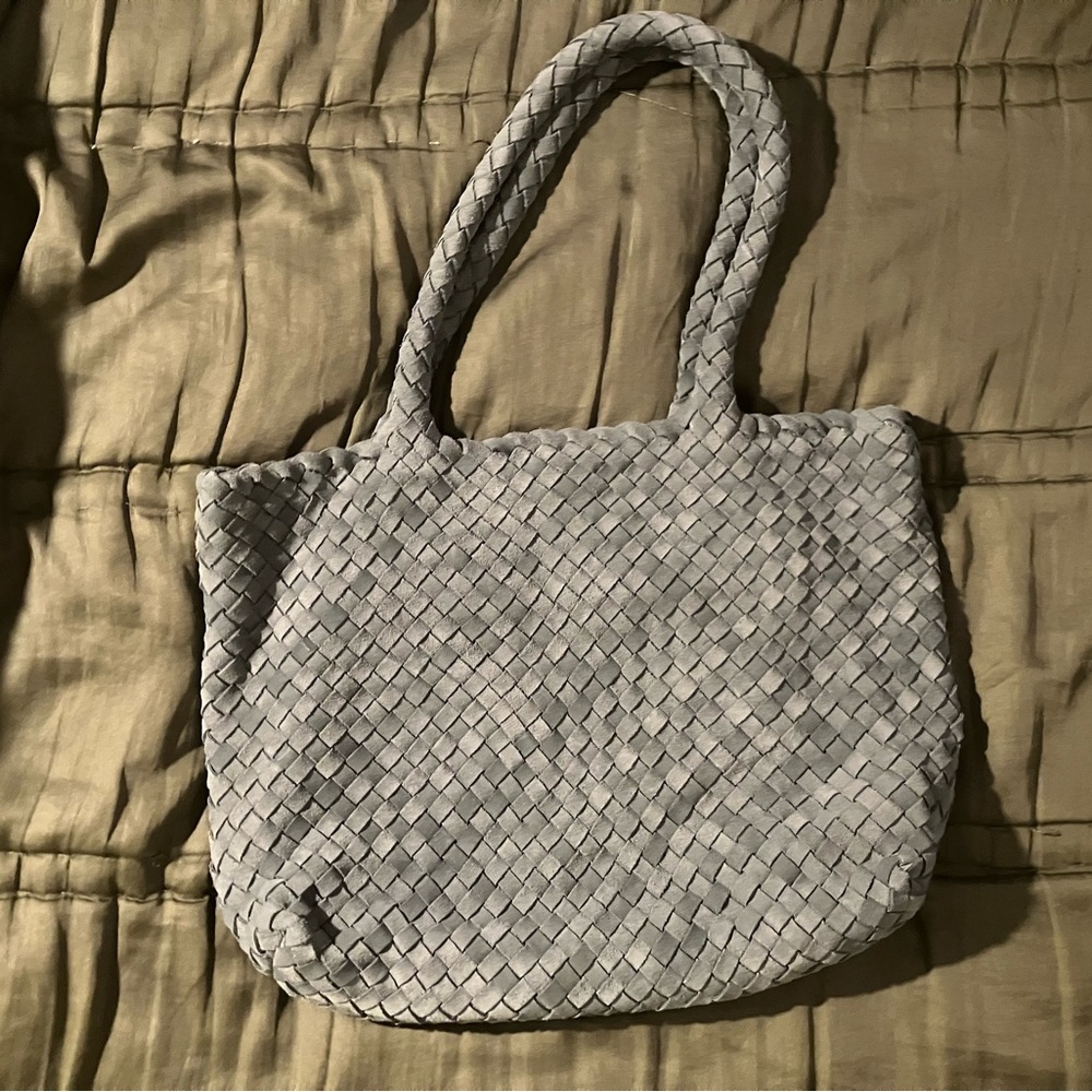 MILANER Blue Suede Mini Elena - Picture 2 of 6